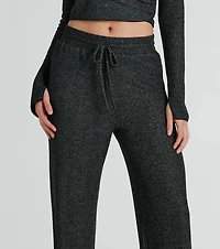 Feeling Bliss Rib Knit Pajama Pants