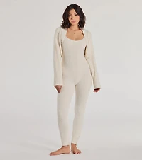 Keepin' It Cozy Chenille Knit Bolero