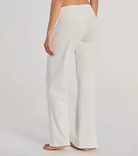 Sleeping Cute Mid-Rise Button Pajama Pants