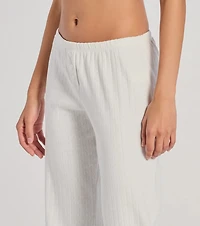 Sleeping Cute Mid-Rise Button Pajama Pants