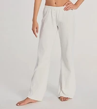 Sleeping Cute Mid-Rise Button Pajama Pants