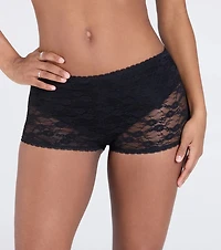 Evening Sweetie Sheer Lace Shorts