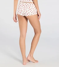 So Juicy Cherry Print Pajama Shorts