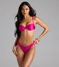 Sunny Mode Ruched Bikini Top