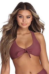 Tied To You Swim Top
