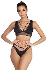 Cross My Heart Swim Top