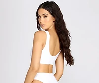 Minimal Tank Swim Top