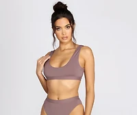 Minimal Tank Swim Top