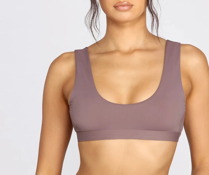 Minimal Tank Swim Top