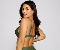 Let The Good Times Roll Wired Swim Top