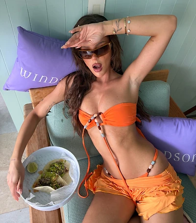 Sunkissed Energy Beaded Bikini Bottom