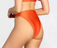 Sunkissed Babe High Waist Swim Bottoms