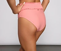 Ready For A Vacay Smocked Bikini Bottoms