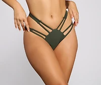On My Radar High Rise Bikini Bottoms