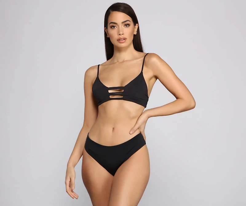 Basic Mood Mid Rise Swim Bottoms