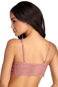 Lattice Side Lace Bralette