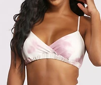 Cloud Dye Triangle Bralette