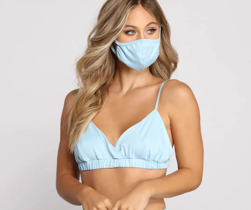 Ready To Lounge Triangle Bralette