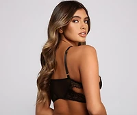 Captivate Me Caged Lace Bralette