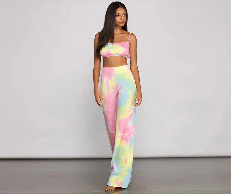 Rocking Retro Vibes Tie Dye Bralette