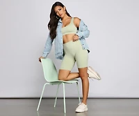 Chic And Seamless Ribbed Bralette
