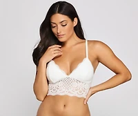 Lacey Affair Longline Bralette