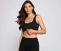 Chic And Seamless Ribbed Bralette