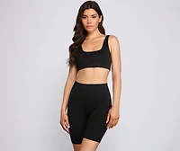 Chic And Seamless Ribbed Bralette