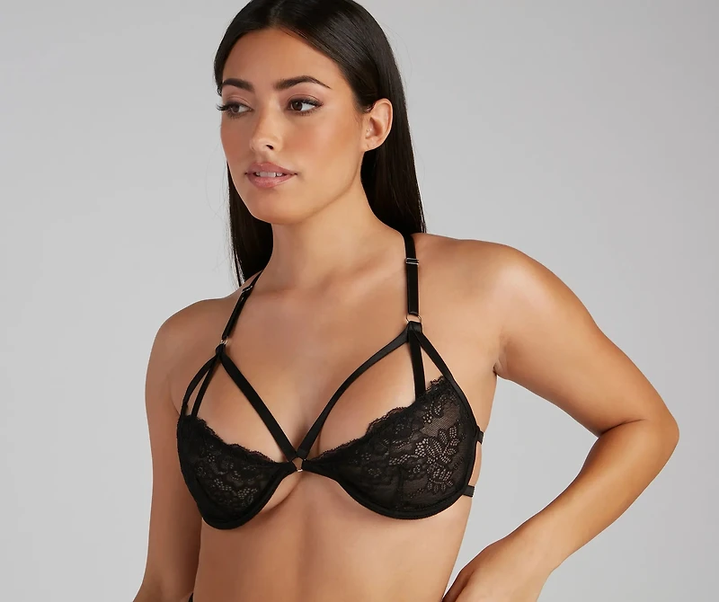 Spark The Romance Lace Bra And Panty Set
