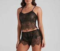 Lacy and Chic Lingerie Set