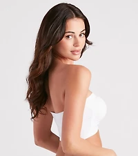 Strapless Ruched Padded Bandeau