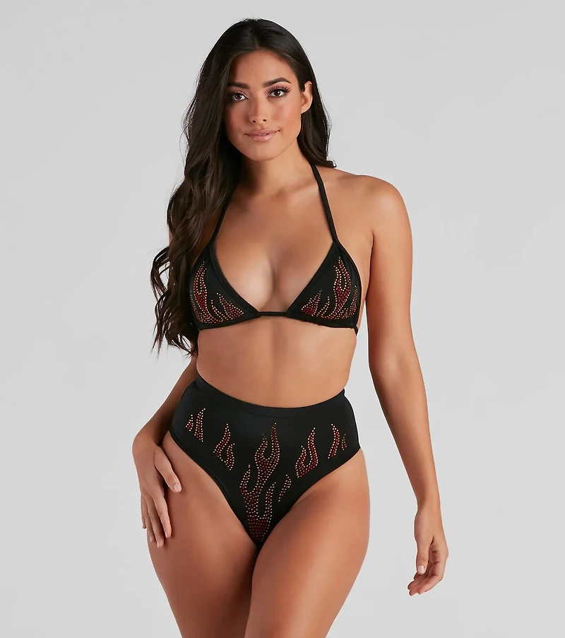 Too Hot To Handle High Waist Briefs