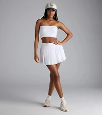 Major Fave Ribbed Knit Bandeau Top