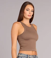 Off Duty Chic Seamless Tank Top