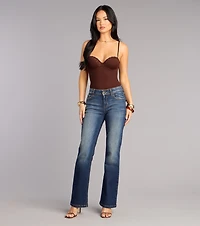 Undercover Chic Lace Trim Bodysuit