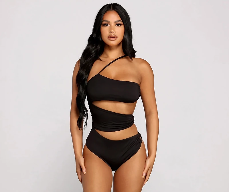 Chic And Stunning One-Piece Swimsuit