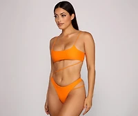 All The Drama Cutout One Piece Swimsuit