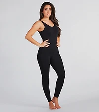 Comfy Muse Seamless Low Back Jumpsuit