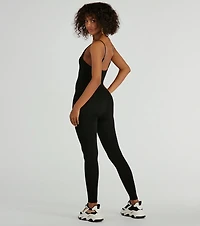 Super Base Basic V-Neck Seamless Catsuit