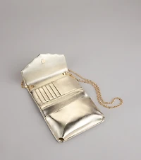 Sparkly Endeavor Rhinestone Crossbody Wallet
