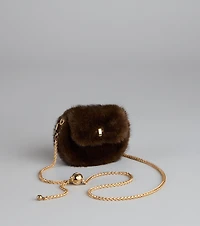 Fluff Factor Mini Crossbody Bag