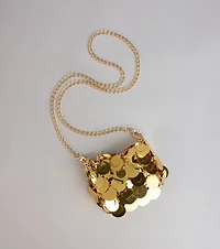 Disco Dreams Sequin Crossbody Bag