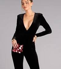 Disco Dreams Sequin Crossbody Bag