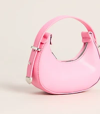 Tiny Icon Faux Leather Mini Bag