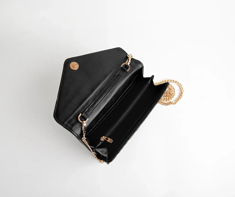 Vertical Quilt Envelope Purse