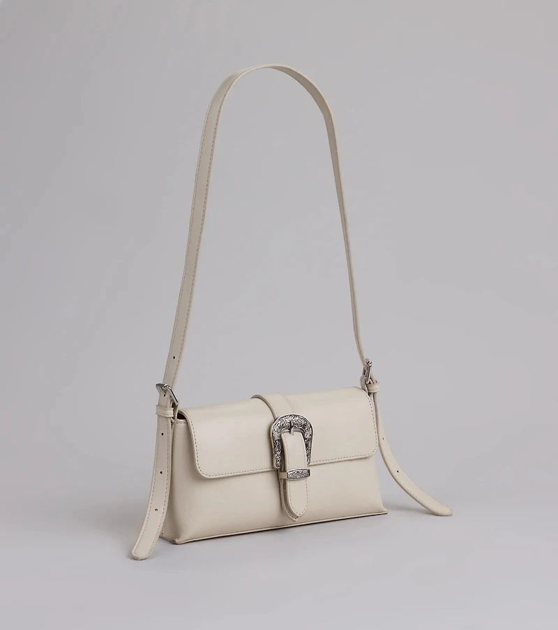Most Wanted Western Buckle Shoulder Bag