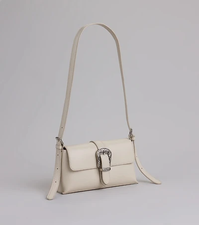 Most Wanted Western Buckle Shoulder Bag
