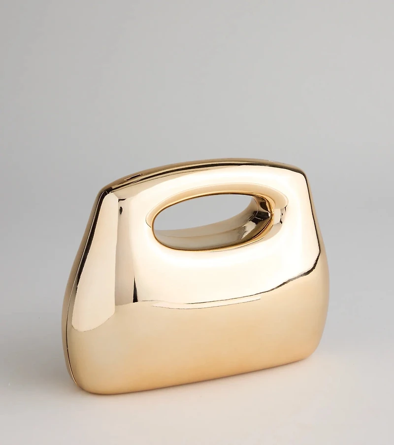 Hold My Shine Metallic Mini Bag