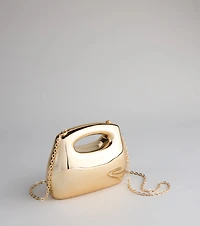 Hold My Shine Metallic Mini Bag