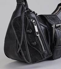 High Rating Buckle Strap Shoulder Bag